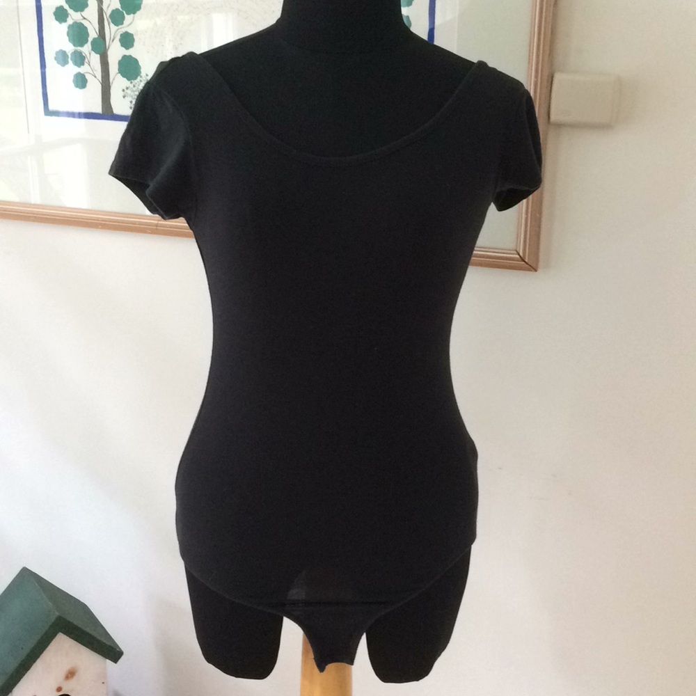 4/$15 SUPER SALE Classic Black Bodysuit